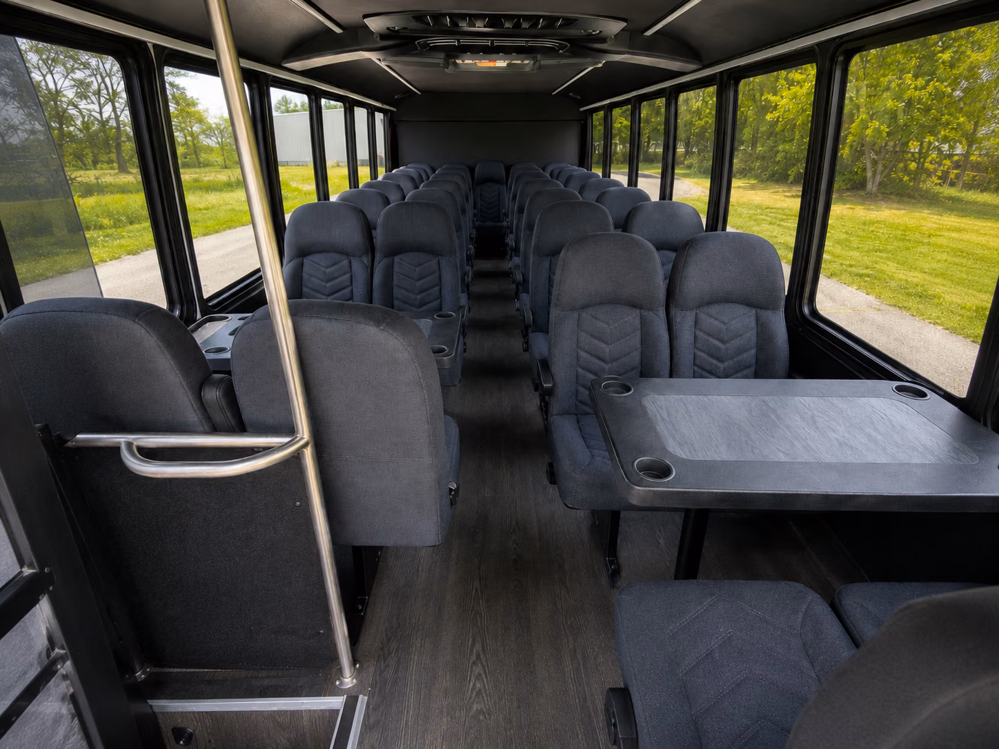 huntsville corporate event transportation onboard seating