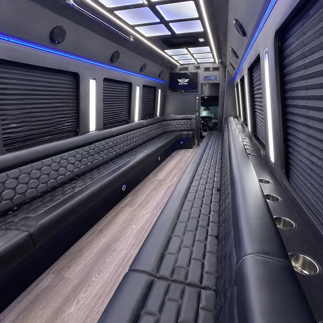 huntsville party bus rentals inside